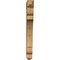 Ekena Millwork Olympic Craftsman Rough Sawn Bracket, Western Red Cedar, 4"W x 26"D x 38"H BKT04X26X38OLY04RWR - alternate 2